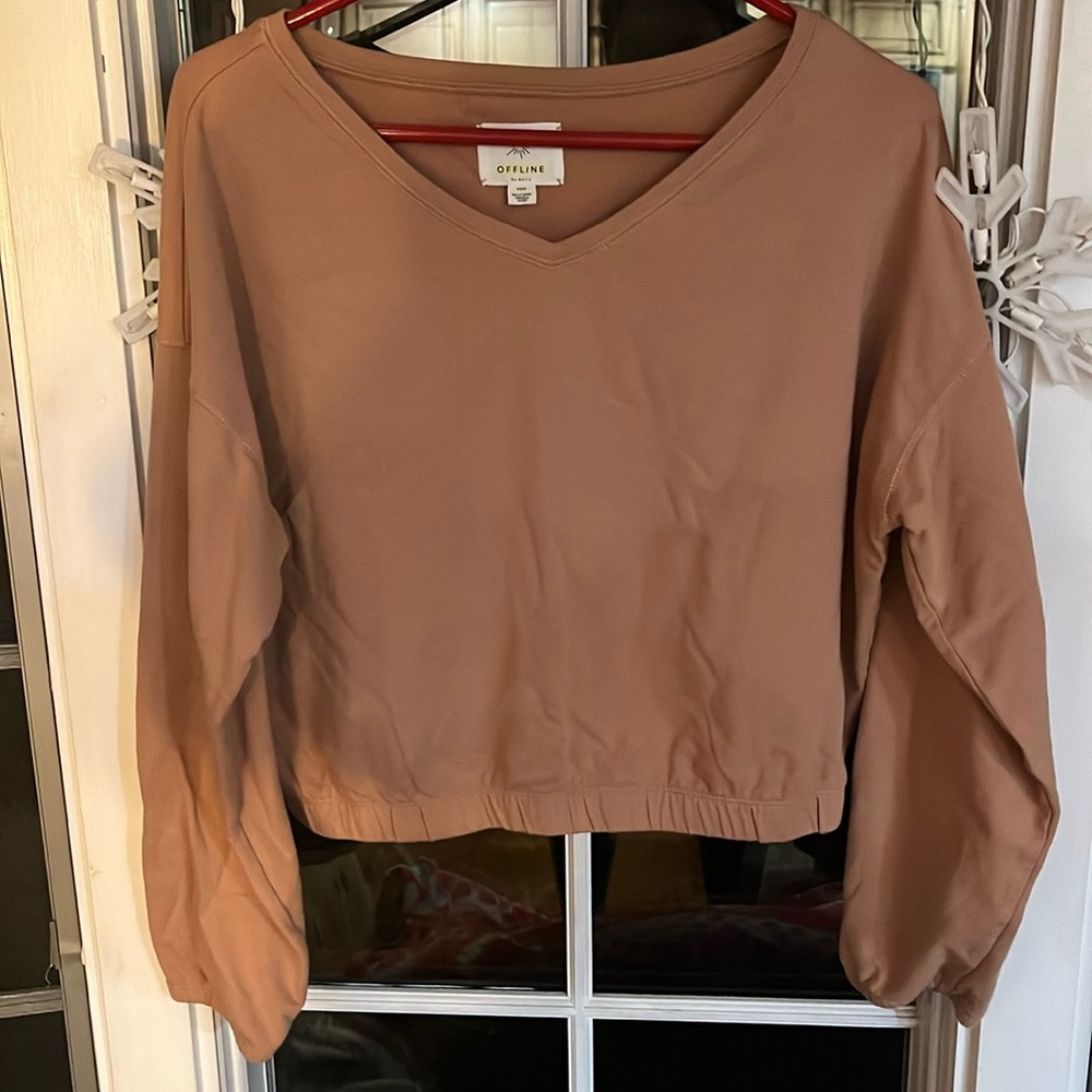 Offline by Aerie V-Neck Sweatshirt